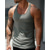 cheap Tank Tops-Men&#039;s Tank Top Vest Top Undershirt Sleeveless Shirt Sleeveless U Neck Summer Plain Fashion Designer Vacation Street Going out Light Pink Black Pink Top Tee for Men