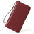 cheap Wallets-Women&#039;s Wallet Mobile Phone Bag PU Leather Outdoor Daily Zipper Large Capacity Lightweight Durable Solid Color Almond Wine Red Black