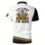 cheap Men&#039;s Sports Polo-Men&#039;s Graphic Zip Polo Short Sleeve Turndown Modern Casual / Sporty Sports &amp; Outdoor Athleisure Casual Daily 3D Print Summer Black-White