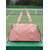 abordables Sacs de Voyage-Sac de sport en nylon rose tendance pour femme - Sac à bandoulière multifonctionnel avec bandoulière réglable pour les voyages, le fitness et les loisirs