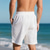 cheap Sweat Shorts-Men&#039;s Shorts Summer Shorts Casual Shorts Pocket Drawstring Elastic Waist Plain Textured Comfort Breathable Knee Length Outdoor Vacation Sport Casual Black White