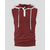 preiswerte Fitness Tank-Tops-Herren Tank Top Weste Unterhemd Ärmelloses Shirt Ärmellos Mit Kapuze Sommer Farbblock Mode Designer Basic Patchwork Urlaub Straße Ausgehen Schwarz Weiß Rote Top T-Shirt für Herren