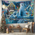 cheap Artist&#039;s Tapestry-Dakota Daetwiler Hanging Tapestry Wall Art Large Tapestry Mural Decor Photograph Backdrop Blanket Curtain Home Bedroom Living Room Decoration &quot;Christmas Eve at the Workshop&quot; - by Dakota Daetwiler