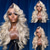 cheap Human Hair Lace Front Wigs-Brazilian Hair Ash Blonde 5x5 Lace Closure Wigs 13x4 Lace Front Wig Wavy Ombre Human Hair Multi-color Wig with Baby Hair Glueless Pre-Plucked For Women