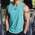 cheap Tank Tops-Men's Tank Top Vest Undershirt Sports T-Shirt Sleeveless Round Neck Crewneck Summer Plain Fashion Classic Casual Mesh Casual Sports Basketball Black White Navy Blue Top Tee for Men