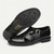 baratos Sandálias de couro premium-sandálias masculinas de couro com bico fechado – sapatos de verão respiráveis e antiderrapantes para reuniões formais, igreja e uso ao ar livre
