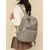 economico Zaini alla moda-Zaino Moda Trapuntato da Donna Borsa da Viaggio alla Moda Multi Tasche con Cerniere Dorate per Uso Quotidiano