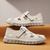abordables sandalias de exterior-Sandalias de pescador de piel sintética marrón para hombre: cómodas sandalias con velcro para exteriores, ideales para verano y uso informal.