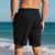 cheap Sweat Shorts-Men&#039;s Athletic Shorts Sweat Shorts Shorts Summer Shorts Pocket Drawstring Elastic Waist Plain Textured Comfort Breathable Short Outdoor Sports Classic Casual Black White Micro-elastic