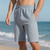 cheap Sweat Shorts-Men&#039;s Athletic Shorts Sweat Shorts Shorts Summer Shorts Pocket Drawstring Elastic Waist Plain Textured Comfort Breathable Short Outdoor Sports Classic Casual Black White Micro-elastic