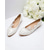 abordables novia-Elegantes zapatos planos de novia de encaje con detalle de perla: zapatos de boda cómodos para ceremonias en el jardín, tradicionales e íntimas.