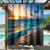 preiswerte Wasserdichte Vorhänge-Wasserdichter Outdoor Vorhang Außenvorhang Privatsphäre Schiebe-Patio-Vorhänge Pergola-Vorhänge Grommet 3D Sommer Strand Ozean Landschaft Für Pavillon Balkon Veranda Party 1 Panel