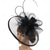 voordelige Bruiloft Zendspoel-Helm Veren Sinamay Bruiloft Avond Feest Elegant Bruiloft Met Veer Bloem Helm Hoofddeksels