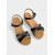 cheap Vacation Sandals-Women&#039;s Cork Wedge Sandals – Brown Strappy Espadrille Platform with Buckle, Casual Summer Shoes for Daily Wear, Travel and Beach Outfits