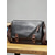 billige Herrevesker-messenger bag i imitert skinn for menn – vintage business skulderveske med justerbar stropp og spennedetalj, profesjonell koffert for kontor, arbeid og reise