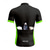 abordables Maillots pour hommes-Homme Maillot de cyclisme Graphique Géométrique Lettres &amp; Chiffres Manche Courte Cyclisme T-shirt Top avec 3 poches arrière Résistant aux UV Séchage Rapide Fermeture Éclair Frontale Bandes