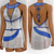 cheap Figure Skating Dresses-Figure Skating Dress Women&#039;s Girls&#039; Ice Skating Dress Sky Blue White Patchwork Asymmetric Hem Mesh High Elasticity Training Competition Skating Wear Classic Crystal / Rhinestone Sleeveless Ice