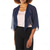 cheap Mother&#039;s Wraps-Summer Lightweight Chiffon Shawl For Women Wedding Vest For Ladies Sun Protection Blouse With Flash Collar Medium Length Sleeves