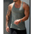 cheap Tank Tops-Men&#039;s Tank Top Vest Top Undershirt Sleeveless Shirt Sleeveless U Neck Summer Plain Fashion Designer Vacation Street Going out Light Pink Black Pink Top Tee for Men