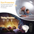 abordables Luces de disco-1 lámpara de pared con control remoto RGB táctil magnético con atenuación, carga USB, rotación de 360 grados, iluminación de lectura para escalera y mesita de noche.