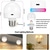 billiga Glödlampor-laddningsbara glödlampor med fjärrkontroll, batteridriven glödlampa för lampett och lampa, 3 färgtemperaturdimbar e26 trådlös löstagbar led laddningslampa