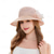 economico Cappelli da Festa-Cappelli derby da donna 2025, cappello da pescatore in organza con fiori per il tè, eleganti abiti da domenica pomeriggio di Pasqua.
