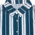 cheap Men&#039;s Button Up Shirts-Men&#039;s Shirt Summer Shirt Casual Shirt Beach Shirt Button Up Shirt Blue White Short Sleeve Stripes Lapel Vacation Hawaiian Clothing Apparel Polyester Fashion Casual Comfortable Pocket