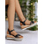 cheap Vacation Sandals-Women&#039;s Cork Wedge Sandals – Brown Strappy Espadrille Platform with Buckle, Casual Summer Shoes for Daily Wear, Travel and Beach Outfits