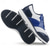 economico Scarpe da Golf da Uomo-scarpe da golf da uomo rosse e blu navy: sneakers stringate ad alte prestazioni con dettagli in pelle per golf, sport e abbigliamento casual