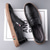preiswerte Slipper Schuhe-Herren Slipper aus Kunstleder – stylische Freizeitschuhe für Business, Büro und Alltag