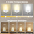 cheap Puck Lights-1 Pc E27 lamp head charging magnetic small night light detachable remote control bedside lamp wall light adjustable dimming timing Type-C interface
