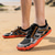 abordables Baskets Décontractées-Homme Basket Chaussures pieds nus Chaussures Tendances Canyoning Occasionnel Cuir PU Maille Respirant Confortable Antidérapant À lacets Noir / Rouge Noir Bleu Roi Été Printemps