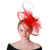 voordelige Bruiloft Zendspoel-Helm Veren Sinamay Bruiloft Avond Feest Elegant Bruiloft Met Veer Bloem Helm Hoofddeksels