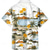 cheap Tropical Plants-Men&#039;s Coconut Tree Tropical Flowers Shirt Summer Hawaiian Shirt Button Up Shirt Short Sleeve Hawaiian Vacation Holiday Beach Wear Summer Spring Turndown 3D Print Collared Shirts Yellow Blue