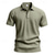 ieftine Polo clasic pentru bărbați-Bărbați Tricouri polo Cămașă de golf Casual Clasic Manșon scurt Modă Misto Bloc Culoare Nasturi Vară Primăvara &amp; toamnă Fit regulat Alb Bleumarin Gri Deschis Tricouri polo