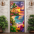 cheap Door Covers-Summer Beach Door Decorations Door Covers Door Tapestry Door Curtain Decoration Backdrop Indoor/Outdoor Door Banner for Front Door Farmhouse