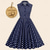 cheap Dresses-Retro Vintage 1950s Rockabilly Dress A-Line Dress Swing Dress Polka dots Women&#039;s Halloween Carnival Masquerade Party Bachelorette Party Adults Dress Homecoming Dresses