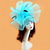 cheap Fascinators-Headdress Tulle Fedora Hat Wedding Birthday Evening Party Tea Party Horse Race Elegant Vintage Cute With Feather Headpiece Headwear