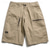 cheap Classic-Men&#039;s Cargo Shorts Shorts Summer Shorts Zipper Pocket Multi Pocket Plain Comfort Wearable Knee Length Outdoor Sport Daily Fashion Casual Black Red