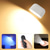 abordables Luces de disco-1 lámpara de pared con control remoto RGB táctil magnético con atenuación, carga USB, rotación de 360 grados, iluminación de lectura para escalera y mesita de noche.