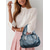economico Borsette e borse tote-Borsa a tracolla da donna in similpelle con doppi manici – borsa a tracolla casual vintage con tracolla per ufficio, viaggi e uso quotidiano