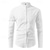 cheap Cotton Linen Shirt-Men&#039;s Shirt Linen Shirt Casual Shirt Button Up Shirt Cotton Shirt Plain Vacation Hawaiian Black White Dark Green Light Blue Long Sleeve Grandad Spring Fall Clothing Apparel Pocket