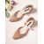 abordables Ballerines femme-Ballerines bordeaux à bout pointu pour femme – chaussures en daim avec bride de cheville en perles pour des rendez-vous élégants en journée