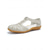 cheap Women&#039;s Flats-Women&#039;s Laser-Cut Faux Leather Comfort Sandals – Casual Magic Tape Shoes for Everyday Use
