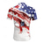 voordelige Heren shirts-Amerika's 250e verjaardag Independence Day Voor heren Wielrenshirt Grafisch Nationale vlag Korte mouw Fietsen T-shirt Kleding Bovenlichaam met 3 achterzakken Sneldrogend Rits Aan De Voorzijde
