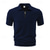 cheap Vacation-Men&#039;s Quarter Zip Polo Golf Shirt Daily Holiday Quarter Zip Short Sleeve Fashion Basic Plain Summer Regular Fit Black White Wine Navy Blue Khaki Quarter Zip Polo