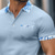 baratos Polo Clássico Masculino-Homens Camisa de golfe Polos Piquê Trabalho O negócio Lapela gola pólo com nervuras Manga Curta Básico Moderno Bloco de cor Bolsos Verão Normal Branco Vinho Azul Marinha Azul Claro Camisa de golfe