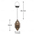 billige Landskapslys-1 stk 0.5 W LED Solcellebelysning Soldrevet Varm hvit 1.2 V 1 LED perler
