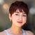 cheap Older Wigs-Short Brown Pixie Cut Wig for Women Short Hair Wigs with Bangs Mixed Blonde Highlight Layered Fluffy Synthetic Hair Replacement Wig Halloween Costumes Wigs