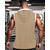 preiswerte Fitness Tank-Tops-Herren Tank Top Weste Unterhemd Ärmelloses Shirt Ärmellos Mit Kapuze Sommer Farbblock Mode Designer Basic Patchwork Urlaub Straße Ausgehen Schwarz Weiß Rote Top T-Shirt für Herren